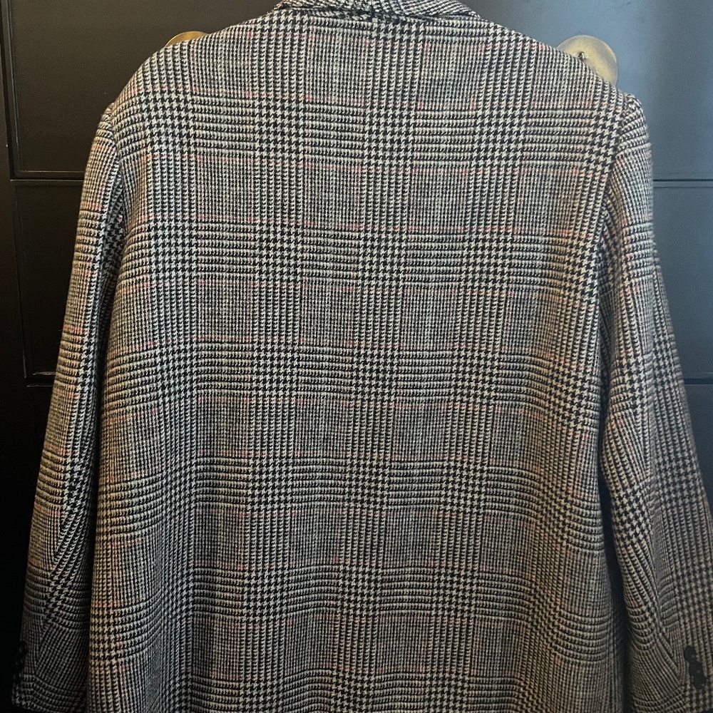 Plaid Oversized Blazer - Picture 3 of 6